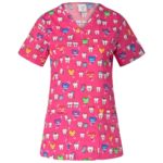 Μπλούζες Νοσηλευτών - Παιδιατρικές μπλούζες με σχέδια - BAMBINA - Teeth